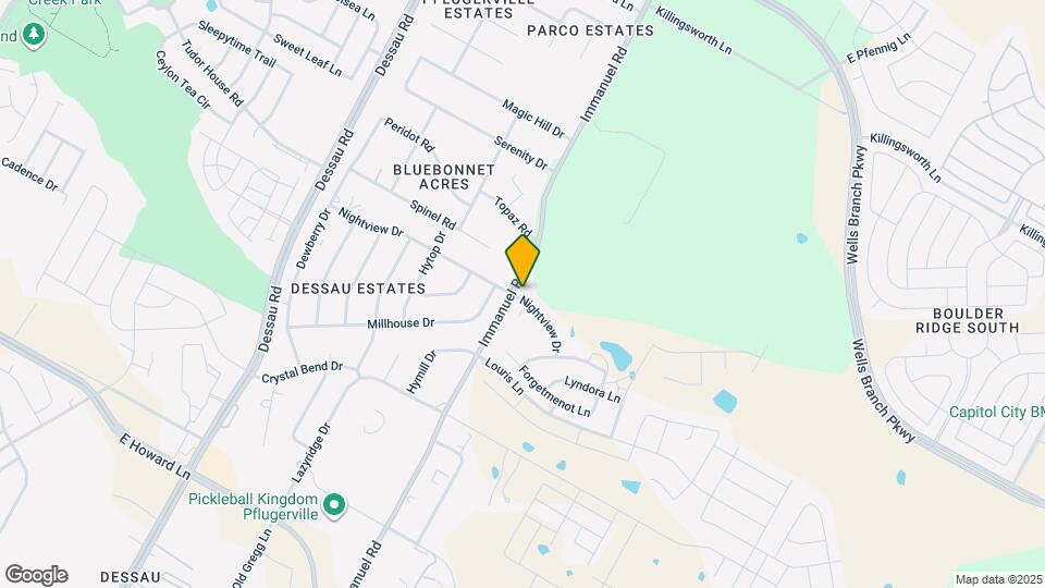 2204 Nightview Dr Map and Location Details