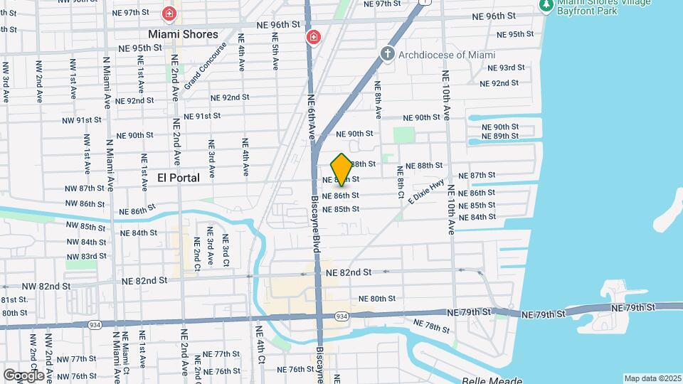 673 NE 86th St-Unit -2 Map and Location Details