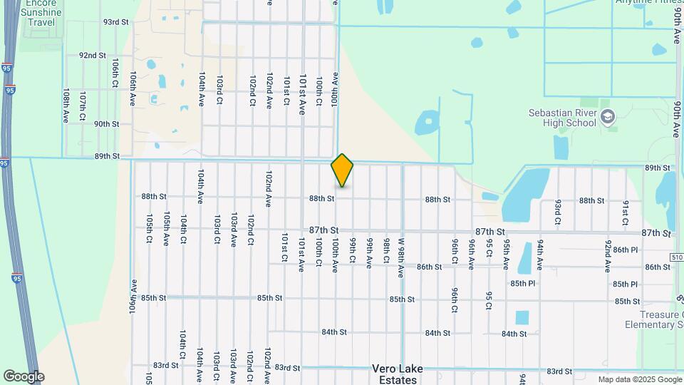 8816 100th Ave Map and Location Details