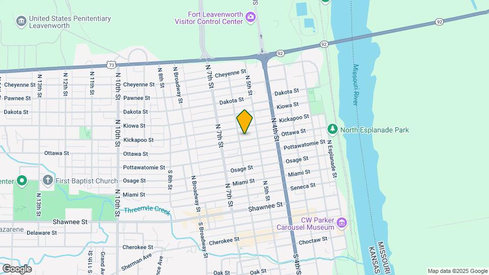 520 Ottawa st, Unit D Map and Location Details