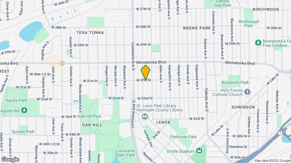 3101 Kentucky Ave S Map and Location Details