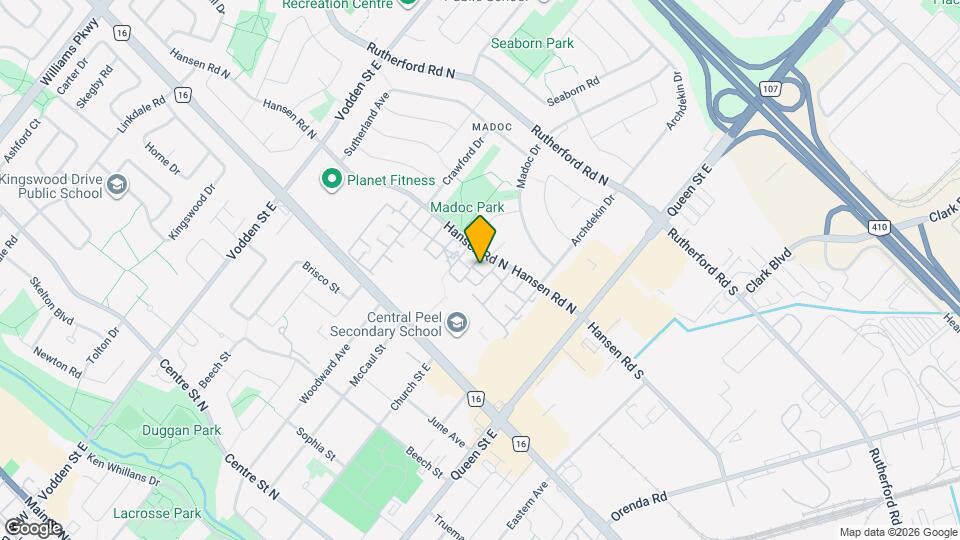 81 Hansen Rd N Map and Location Details