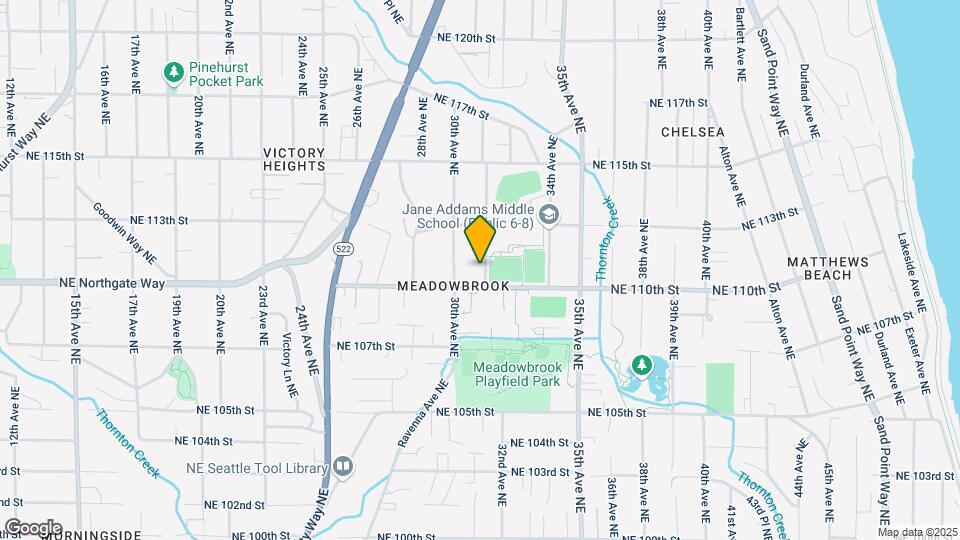 11017 31st Ave NE Map and Location Details