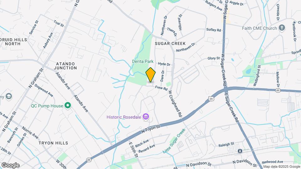 3547 Frew Rd Map and Location Details