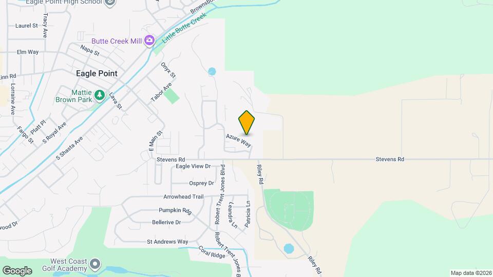 1047 Azure Way Map and Location Details