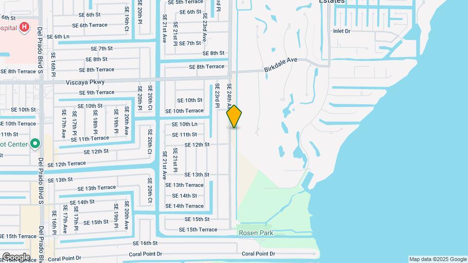 1101 SE 24th Ave Map and Location Details