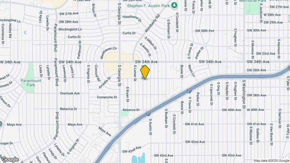 3503 S Rusk St Map and Location Details