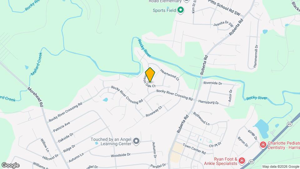 5859 Crimson Oak Ct Mapa y Detalles de la Ubicación