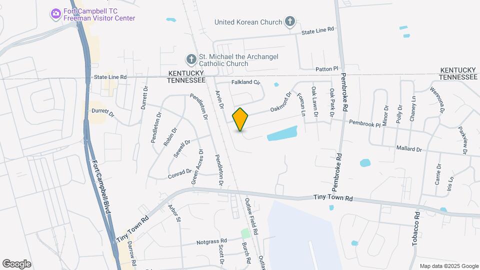 3438 Fox Meadow Way Map and Location Details