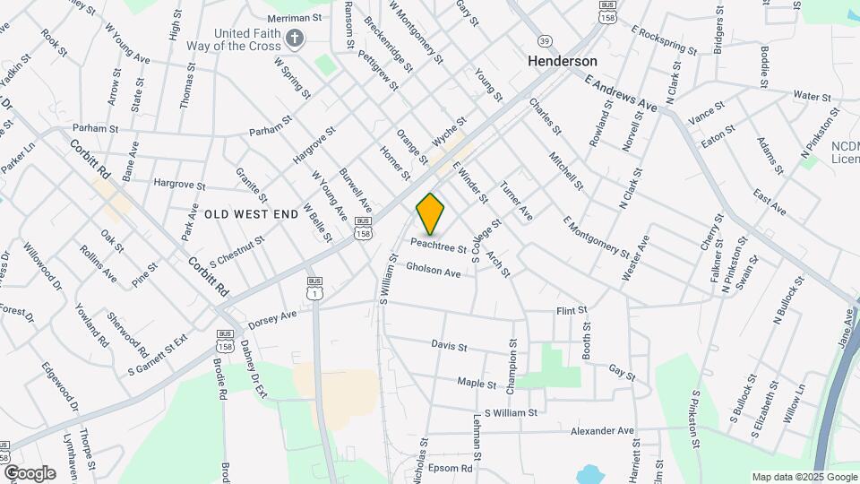 227 Peachtree St Map and Location Details