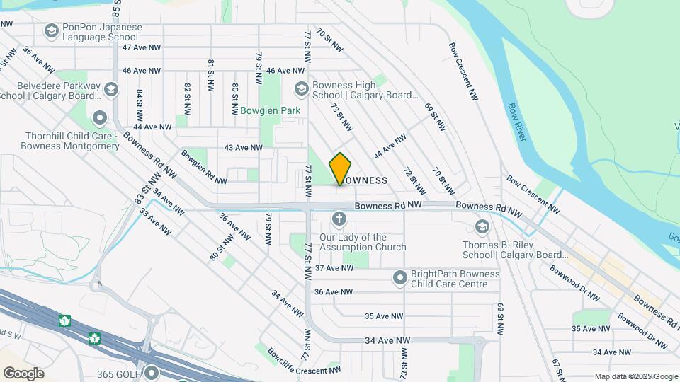7709 41 Av NW Map and Location Details