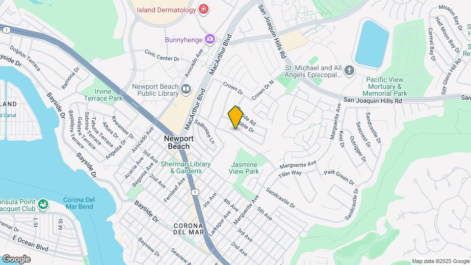 2719 Setting Sun Dr Map and Location Details