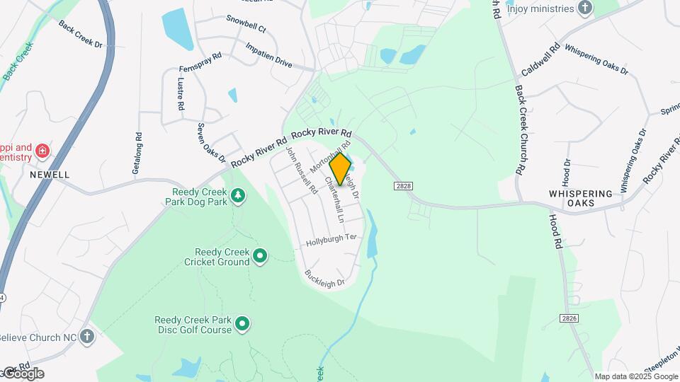 3617 Charterhall Ln Map and Location Details