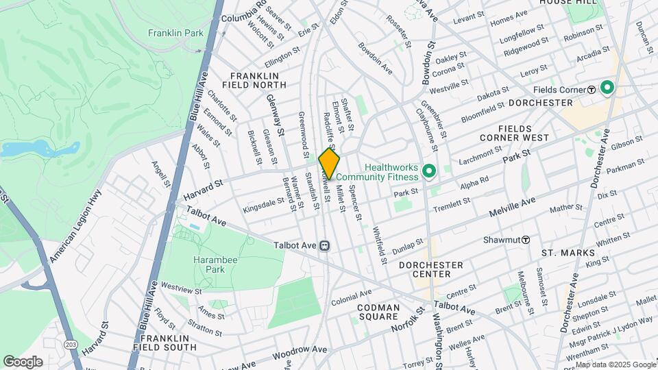 202 Norwell St, Unit 3 Map and Location Details