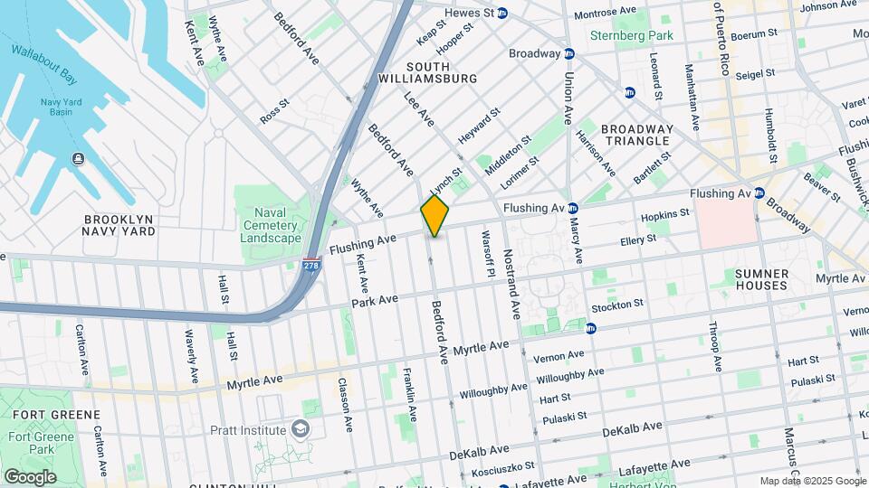 739 Bedford Ave Map and Location Details