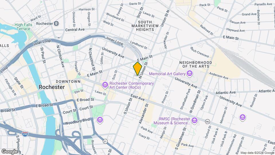 Charlotte Square on the Loop Map and Location Details