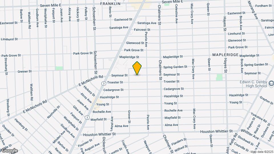 14140 Seymour St Mapa y Detalles de la Ubicación