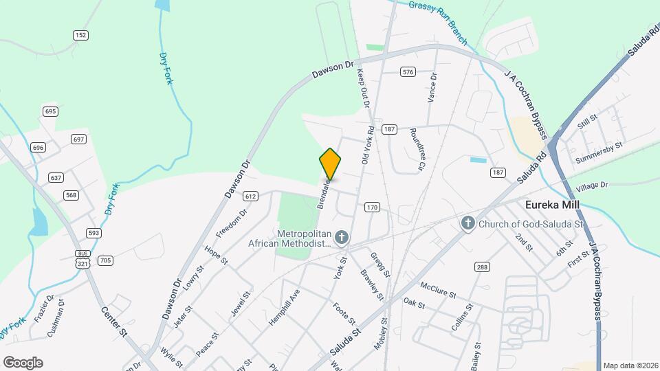 502 Brendale Dr Map and Location Details