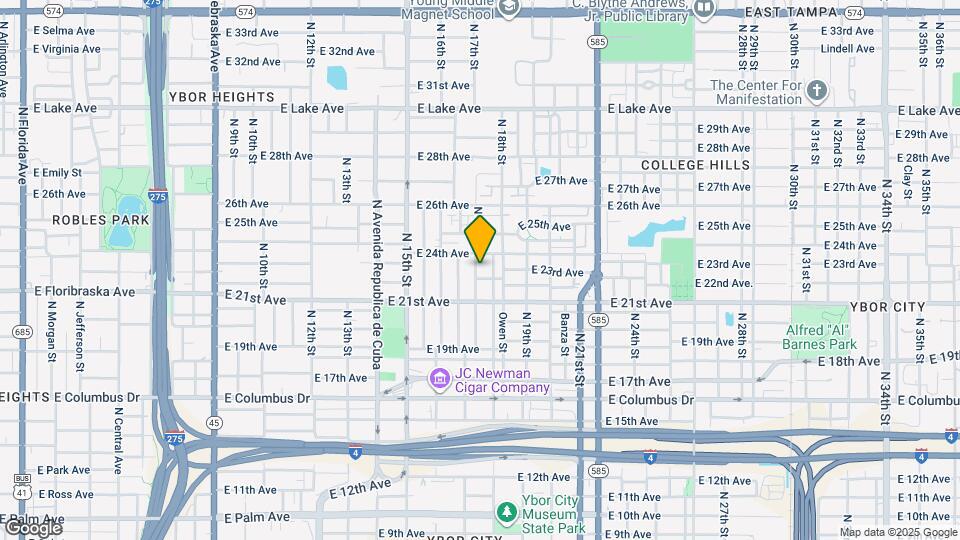 3105 N 17th St Map and Location Details