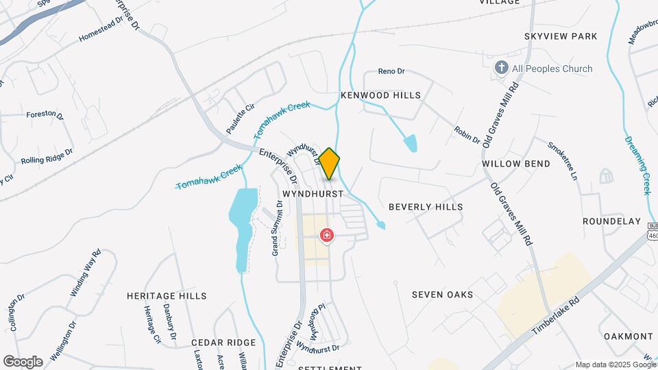 696 Wyndhurst Dr Mapa y Detalles de la Ubicación