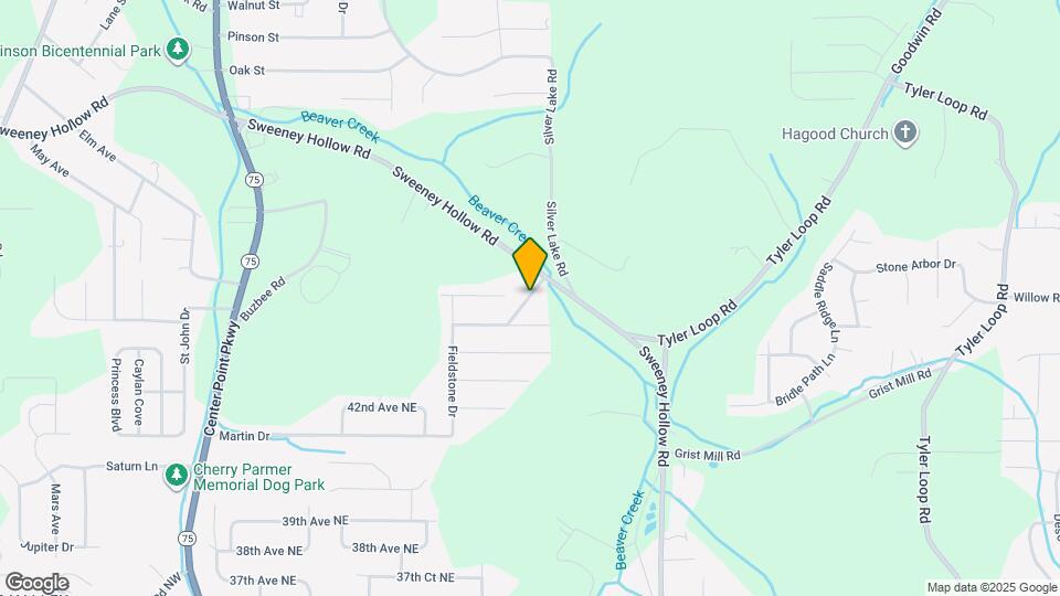 4237 Centerwood Dr Map and Location Details