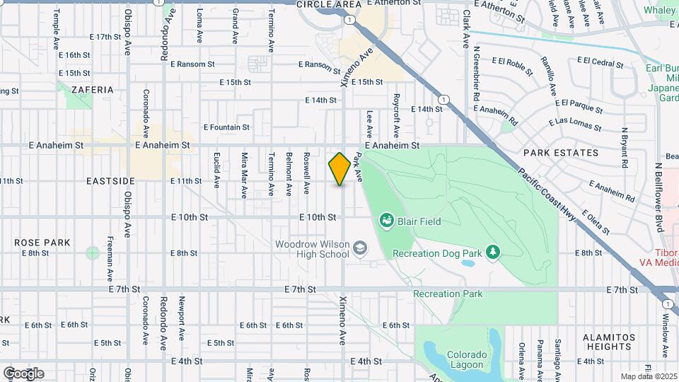 1067 Ximeno Ave Map and Location Details