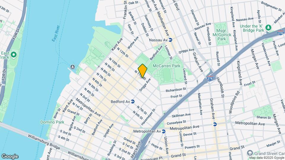 178 N 11th St Mapa y Detalles de la Ubicación