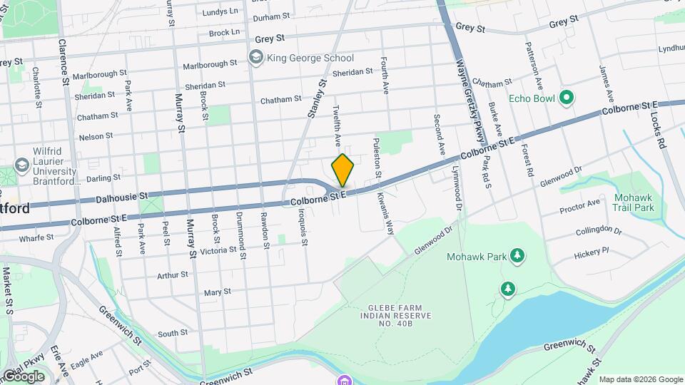 660 Colborne St Map and Location Details