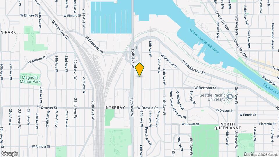 3433 14th Ave W Map and Location Details