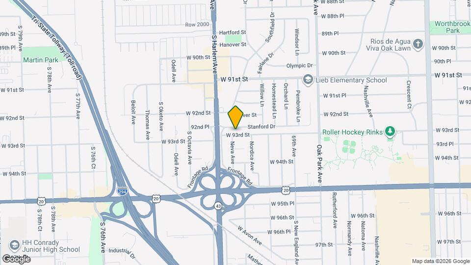 7119 Stanford Dr Map and Location Details