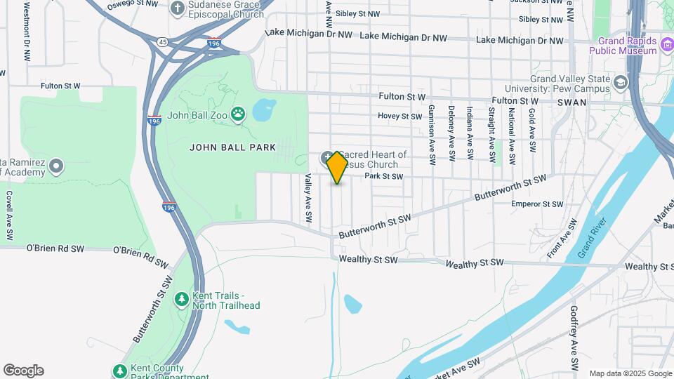 218 Garfield Ave SW Map and Location Details