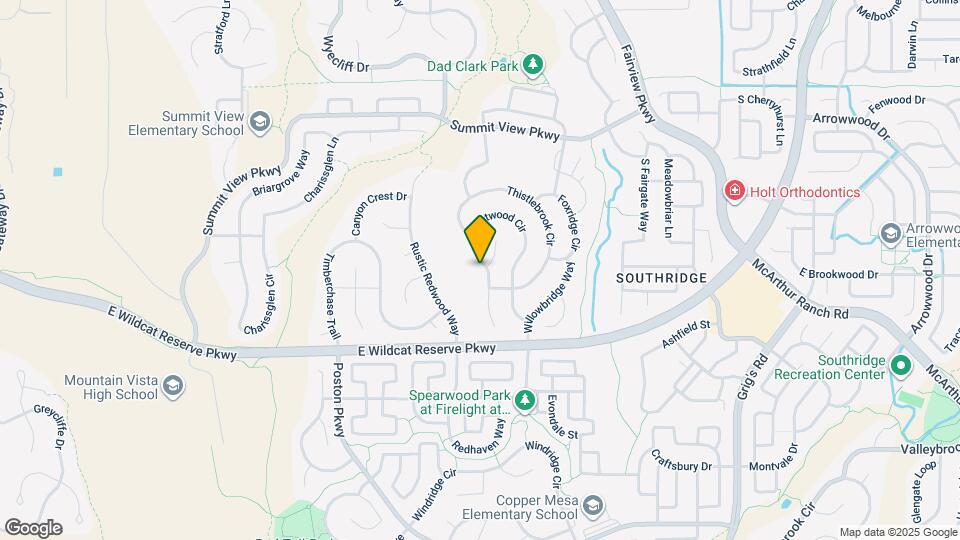 10243 Bentwood Cir Map and Location Details