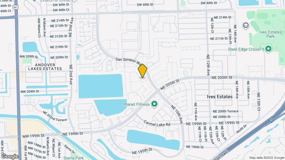 20607 NE 7th Ct Map and Location Details