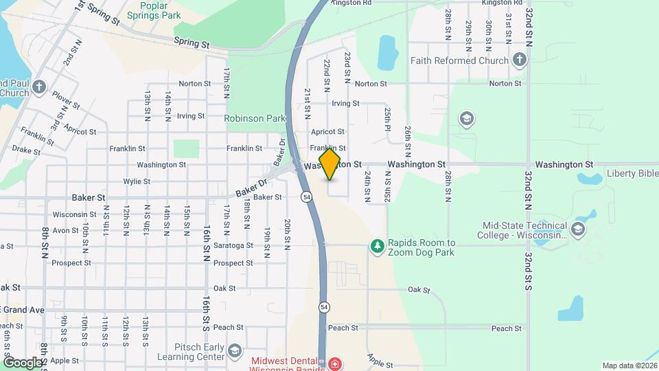 642 22nd St N Map and Location Details