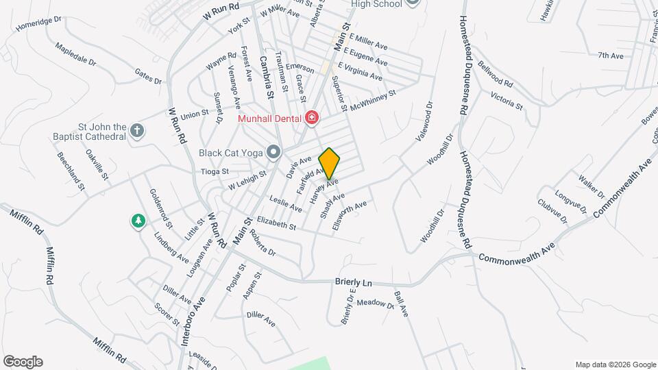 4111 Harvey Ave Mapa y Detalles de la Ubicación