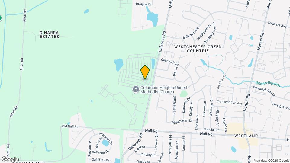 682 Penn St Map and Location Details