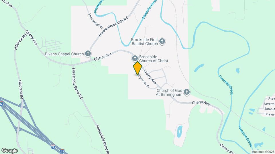 3341 Cherrybrook Dr Map and Location Details