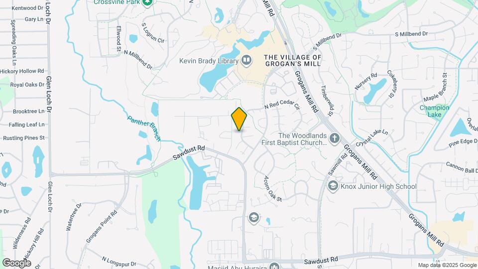 11829 S Red Cedar Cir Map and Location Details