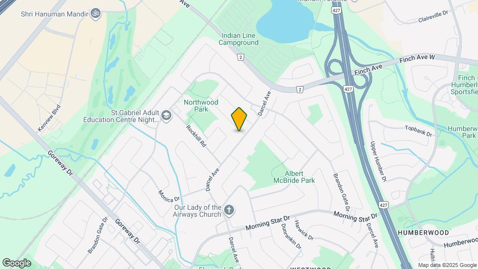 7490 Middleshire Dr Map and Location Details