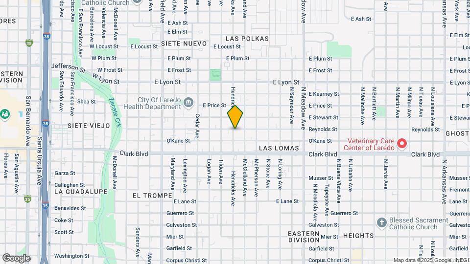 1001 Reynolds St Map and Location Details