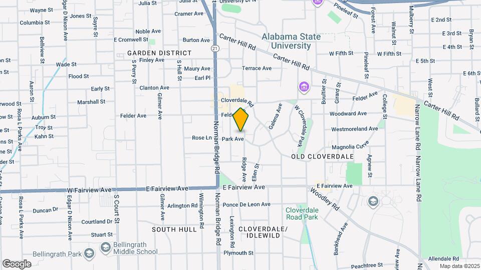 1874 Ridge Ave Map and Location Details