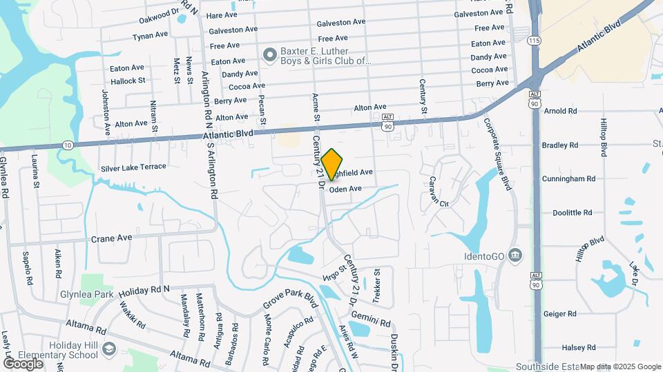 8121 Oden Ave Map and Location Details