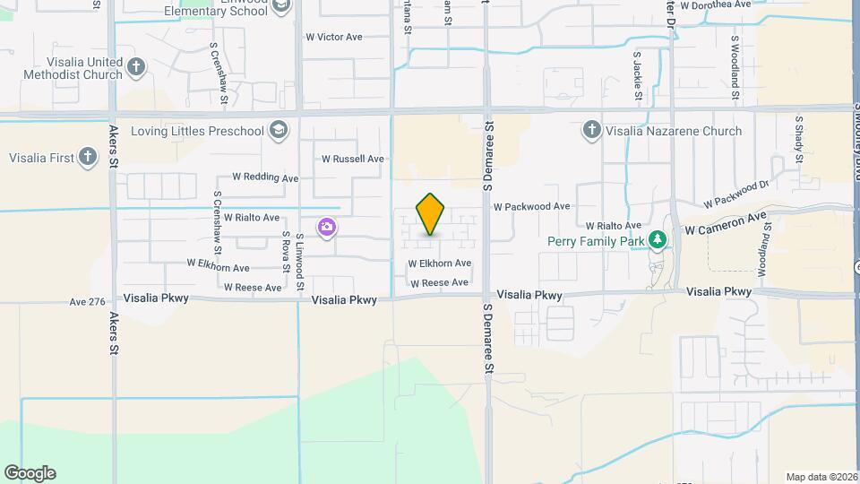 3909 W Nellis Ave Map and Location Details