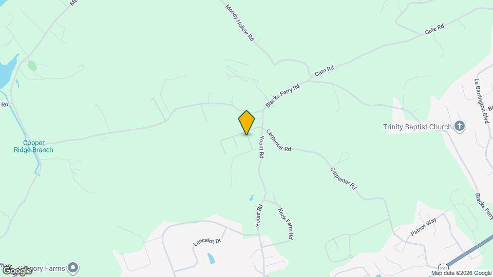 8100 Yount Rd Map and Location Details