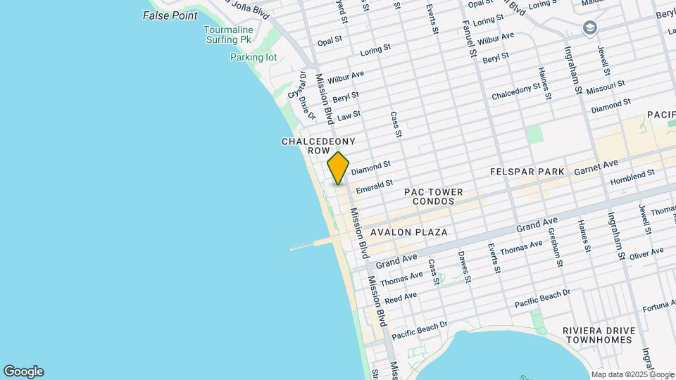 732 Emerald St Mapa y Detalles de la Ubicación