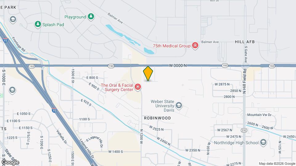 1155 W 2875 N Map and Location Details