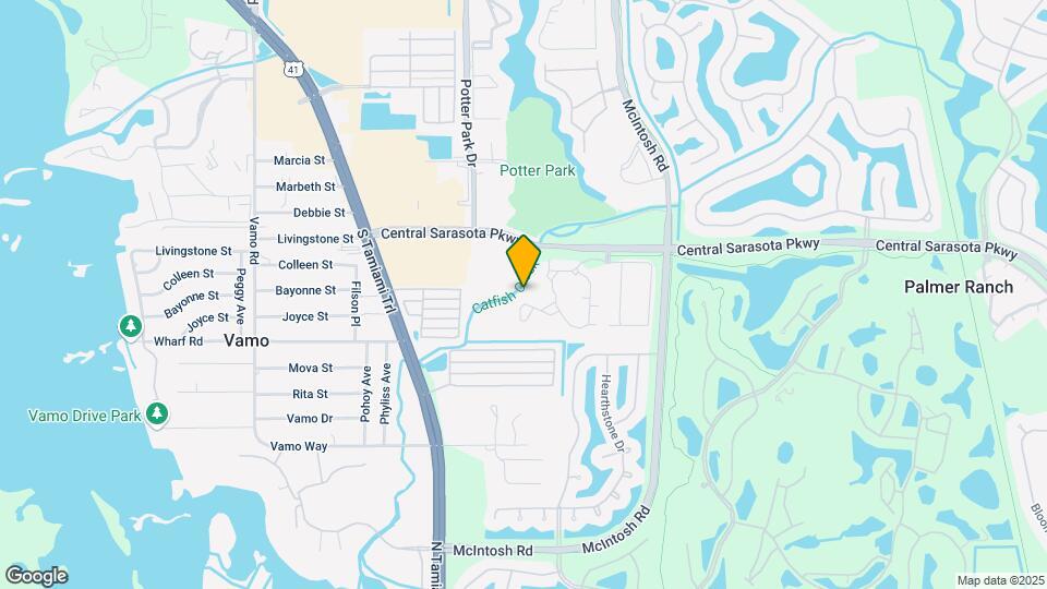 4126 Central Sarasota Pkwy Map and Location Details