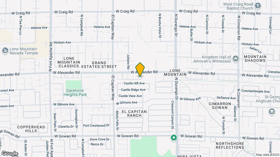 3954 N Crystal Trip Ct Map and Location Details