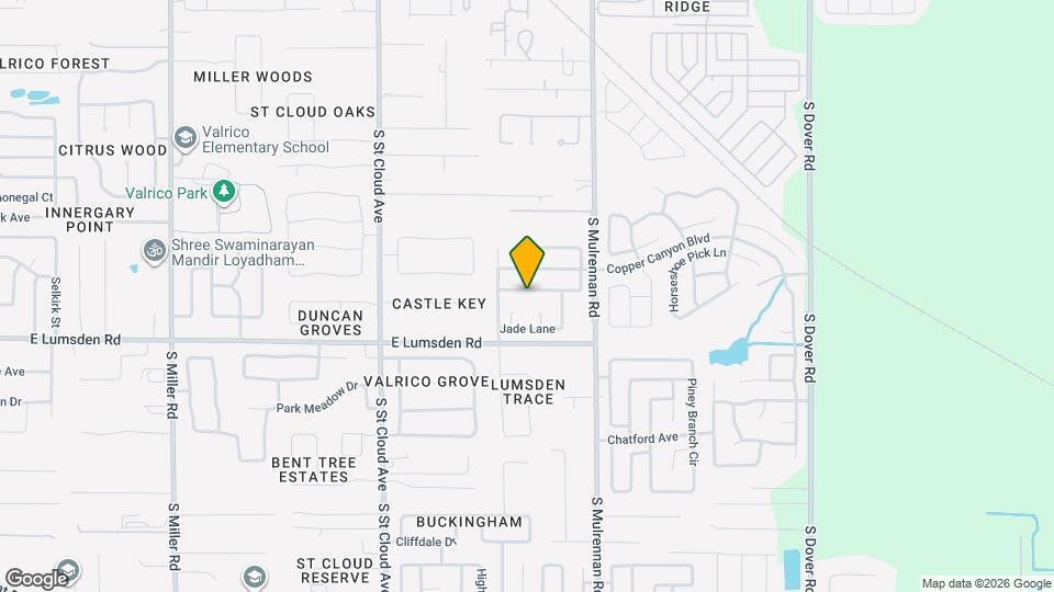 4109 Amber Ridge Ln Map and Location Details