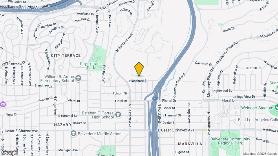 4339 Blanchard St Map and Location Details